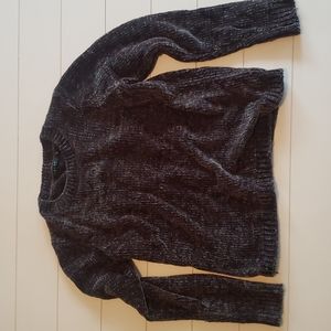 Chenille-like sweater